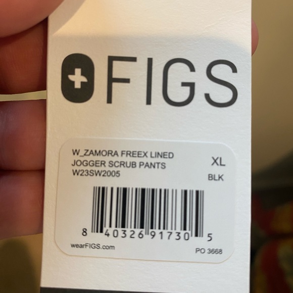 Figs scrub pants, black - Picture 9 of 9